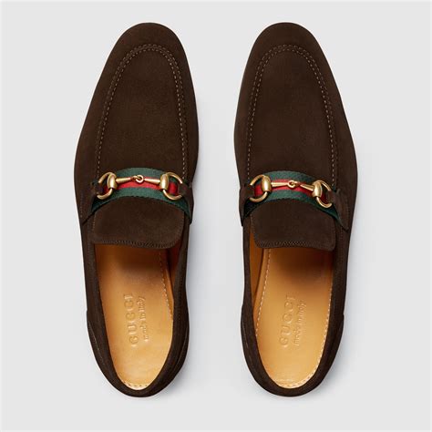 gucci loafer shoe bottom|Gucci suede loafer.